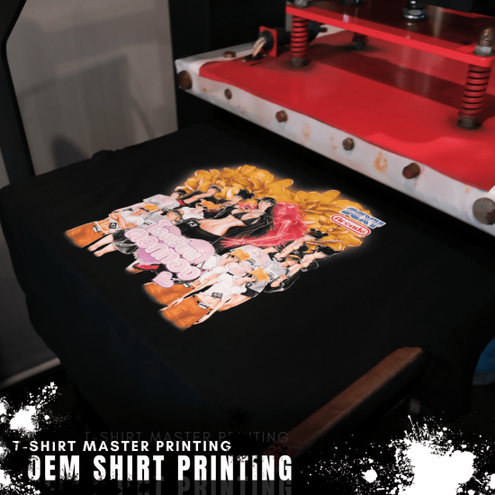 รับทําเสื้อยืดสกรีน ราคาถูก - โรงงานผลิตเสื้อยืดพร้อมสกรีน DTG และ DFT ตามแบบ